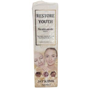 Restore Youth Nicotinamide Face Serum With Hyaluronic Acid Jay Suing